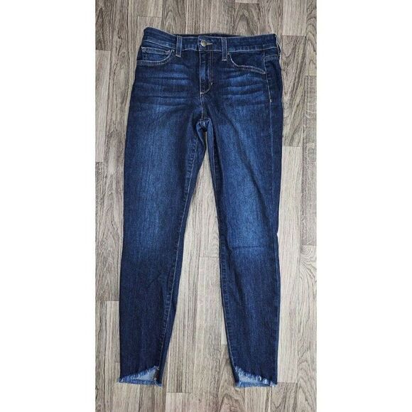 Joe's Womens Size 27 Pockets Whiskered Denim Blue Jeans - Picture 1 of 12